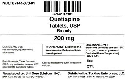 Quetiapine 200 mg (8744107301 Quetiapine 200 mg)